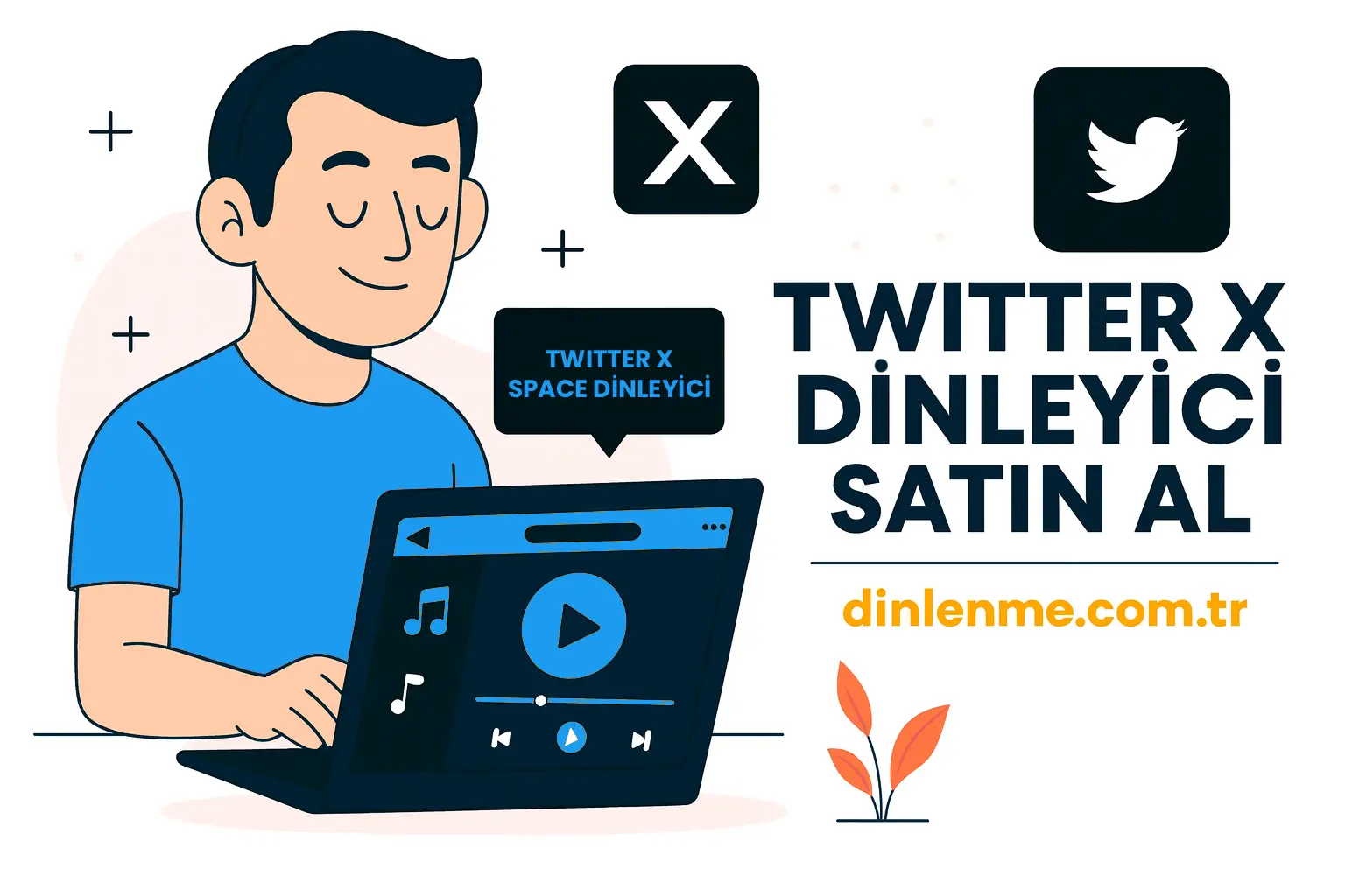 Twitter (X) Space Bot Dinlenme Satın Al